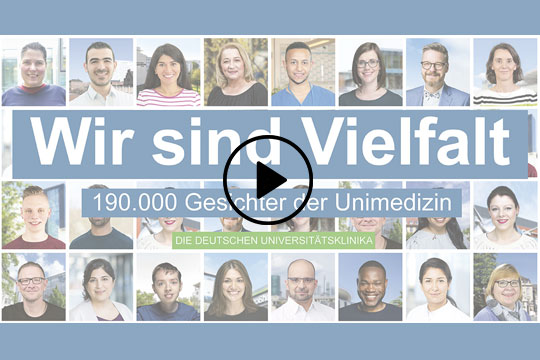 Wir Sind Vielfalt, 190 Gesichter der Unimedizin