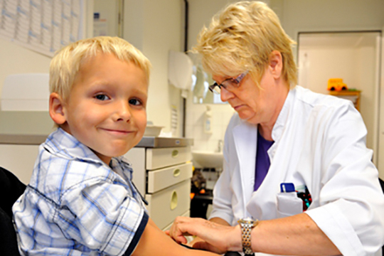Blutabnahme Hämophilie-Zentrum