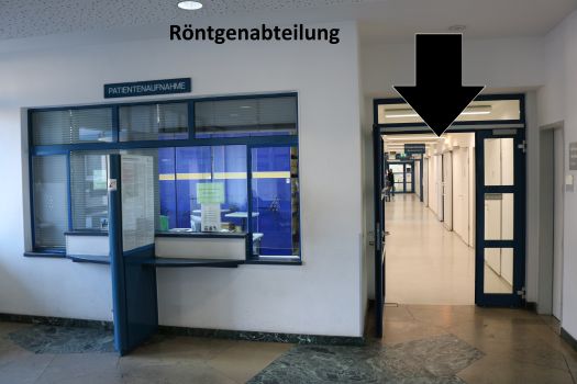Röntgenabteilung Zahnklinik