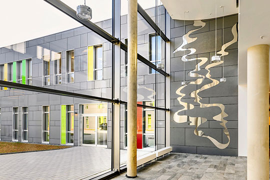 NPP Kunst Gebäude Innen
