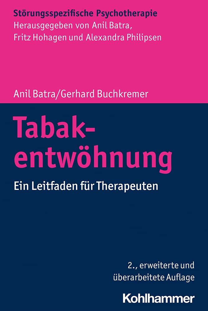 Cover Storungsspezifische Psychotherapie Tabakentwohnung