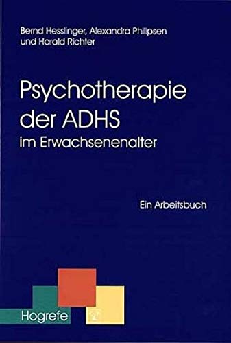 Cover Psychotherapie Der Adhs Im Erwachsenenalter