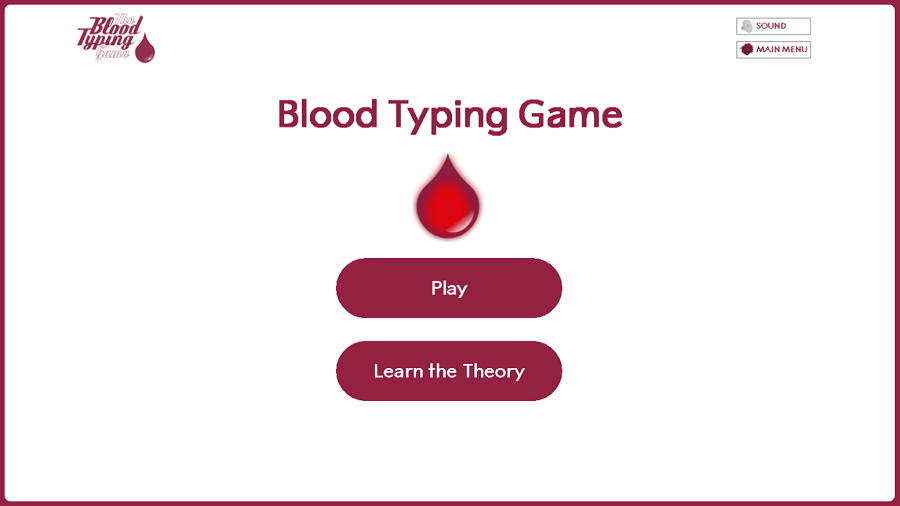 Blood Typing Game