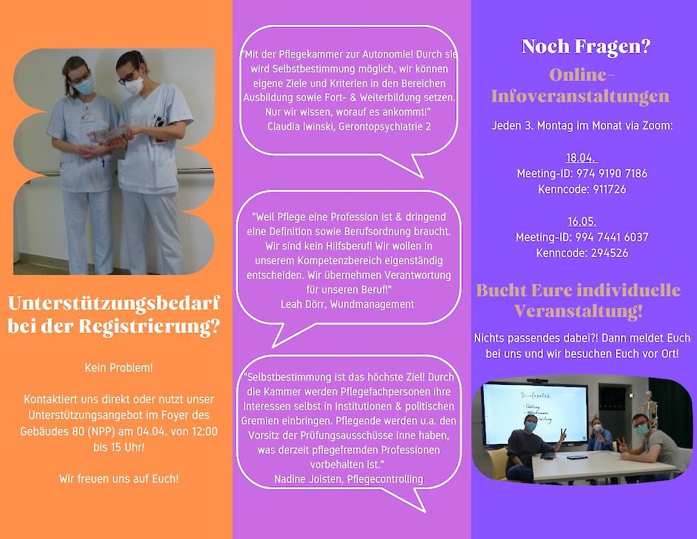 6. Infobrief zur Pflegekammer NRW