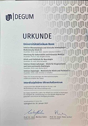 Degum Interdisziplinaeres Ultraschallzentrum