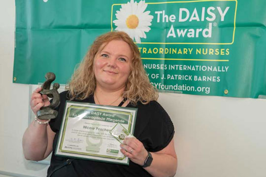 Nicole Poschen - Preisträgerin DAISY Award