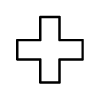Kreuz Icon Kreuz Icon