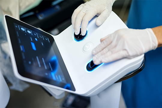 UKB Arzt Machine Screen