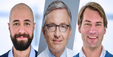KI verbessert Diagnose genetischer Augenkrankheiten: (v. li) Dr. Behnam Javanmardi, Prof. Frank Holz und Prof. Peter Krawitz waren maßgeblich an einer internationalen Studie beteiligt.