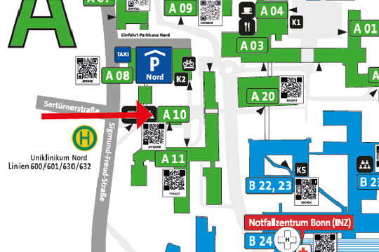 Lageplan Lehrgebaeude