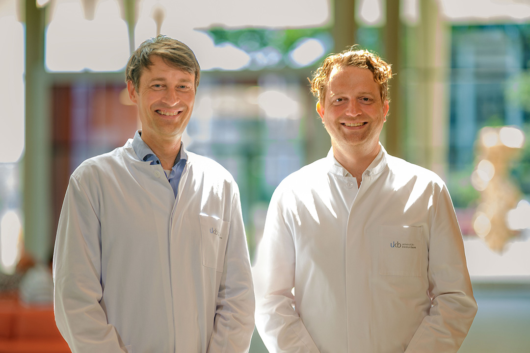 Prof. Alexander Radbruch und Prof. Julian Luetkens