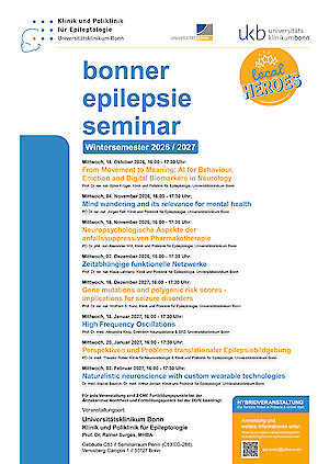 Bonner Epilepsieseminar Wintersemester 2026 2027