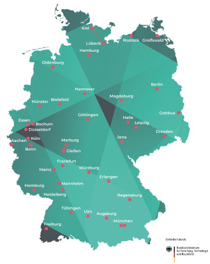 Studienstandorte Deutschland