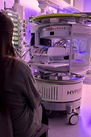 Hypothermie Untersuchungsraum