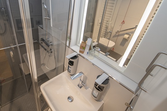 Patientenzimmer Station V – Ansicht 4