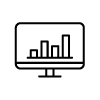 Computer Diagramm Icon Computer Diagramm Icon