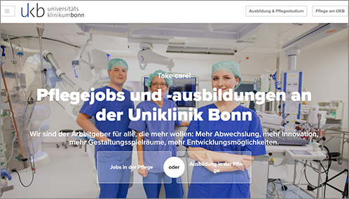 Pflegejobs am UKB